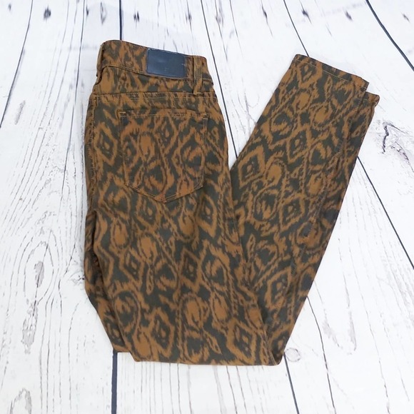 Level 99 Janice ultra skinny jeans in caramel - Picture 5 of 8